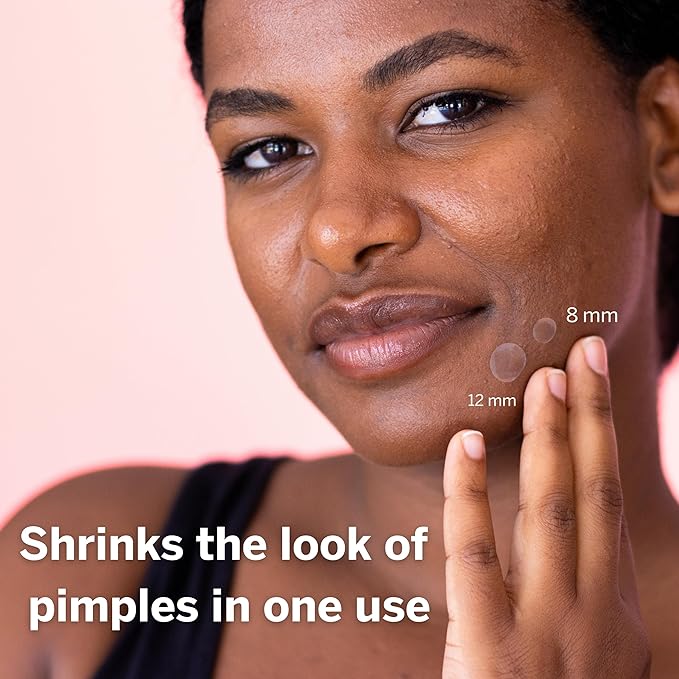 Dot Pimple Zit Patches for Face – Dermatologist Recommended & Ranked 1 for Most Effective Blemish Support – All Natural Hydrocolloid Acne Stickers with Vitamin C & Salicylic Acid (8 & 12 mm, 108 ct)