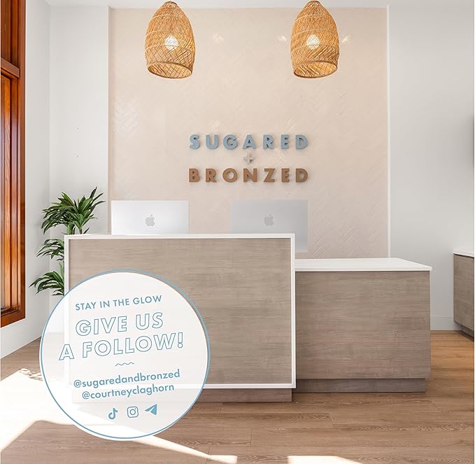 SUGARED + BRONZED Sunless Tanning Glow Drops – Customizable Self-Tanner for Face & Body, Natural Glow, Clean Formula, Streak-Free, Lightweight, Travel-Friendly, Suits All Skin Types (1 Fl Oz)