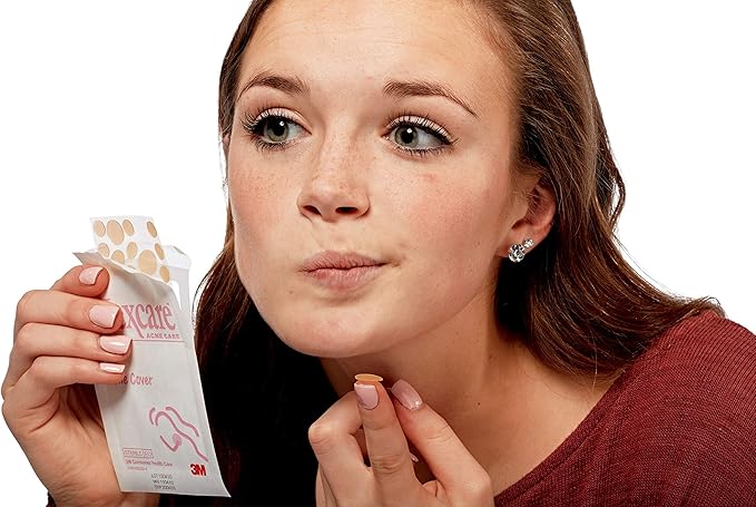Nexcare Acne Cover, Skin Cover Absorbs Pus and Oil From Clogged Pores, Suitable Skincare for Most Skin Types - 36 Acne Covers