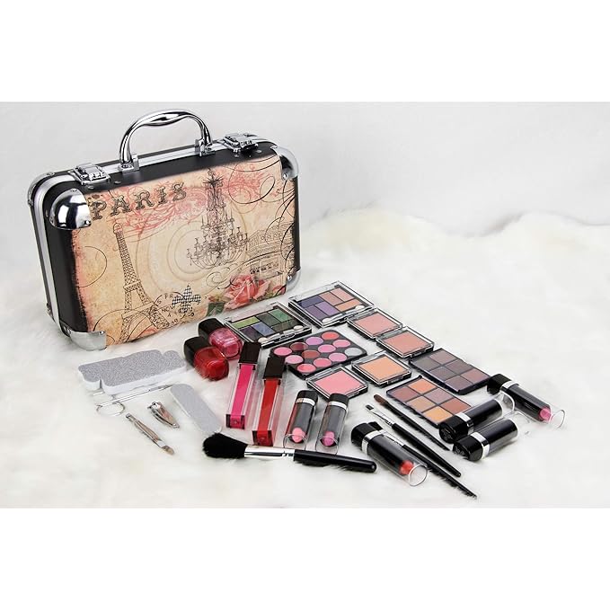 61pcs Makeup Gift Set With Extendable Trays