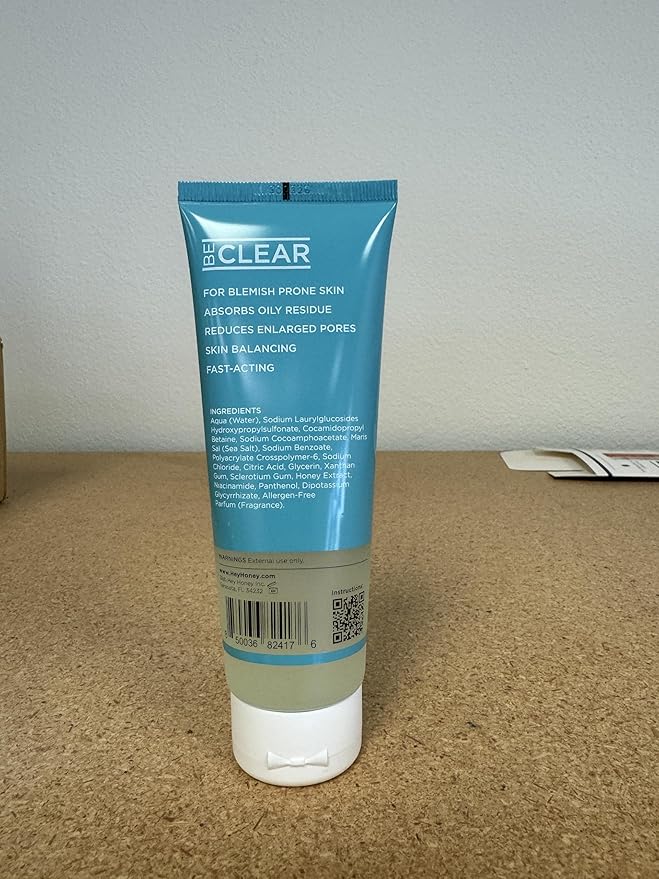 Hey Honey Skincare Be Clear Acne Cleansing