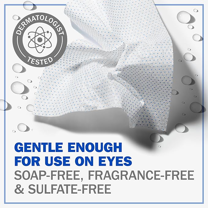 Olay Cleansing Wipes, Daily Facials, Power of a Makeup Remover, Scrub, Toner, Mask and Cleanser - Fragrance-Free, Textured No-Soap Cloth, Gentle Skin Care, Vitamin Complex-Infused Formula, 66 ct