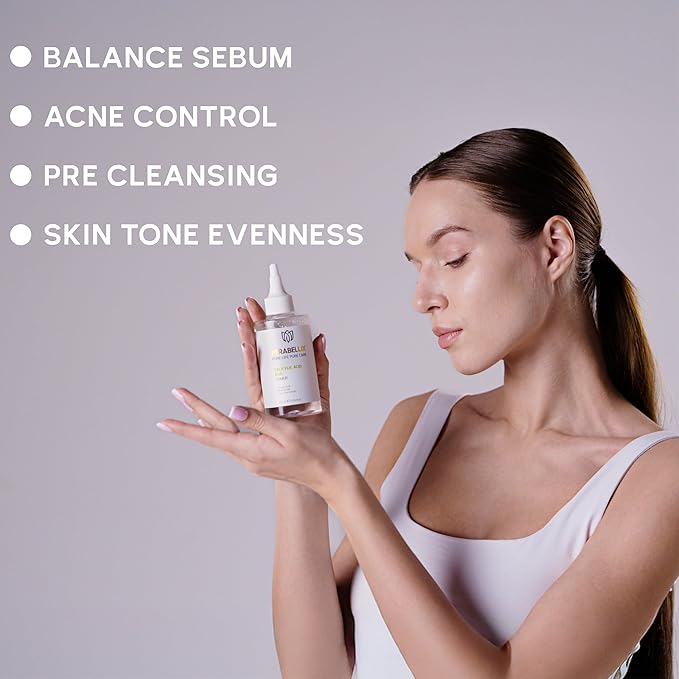 Salicylic Acid BHA Toner for Oily & Acne-Prone Skin | Niacinamide, Green Tea & Willow Bark Extract for Blackhead Removal, Pore Cleansing & Even Skin Tone | 200ml