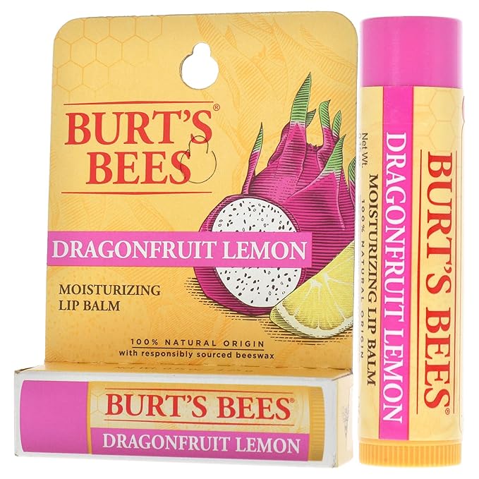 Burts Bees Dragonfruit Lemon Moisturizing Lip