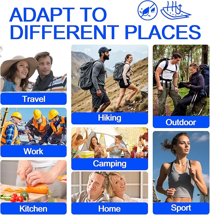 Hydrocolloid Bandages Roll 2" × 19.7' – Hydrocolloid Roll for Wound Care, Hydrocolloid Patch Large, Hydrocolloid Gel Bandages Hydrocolloid Dressing with Self-Adhesive, DIY Size Shape First Aid Kit