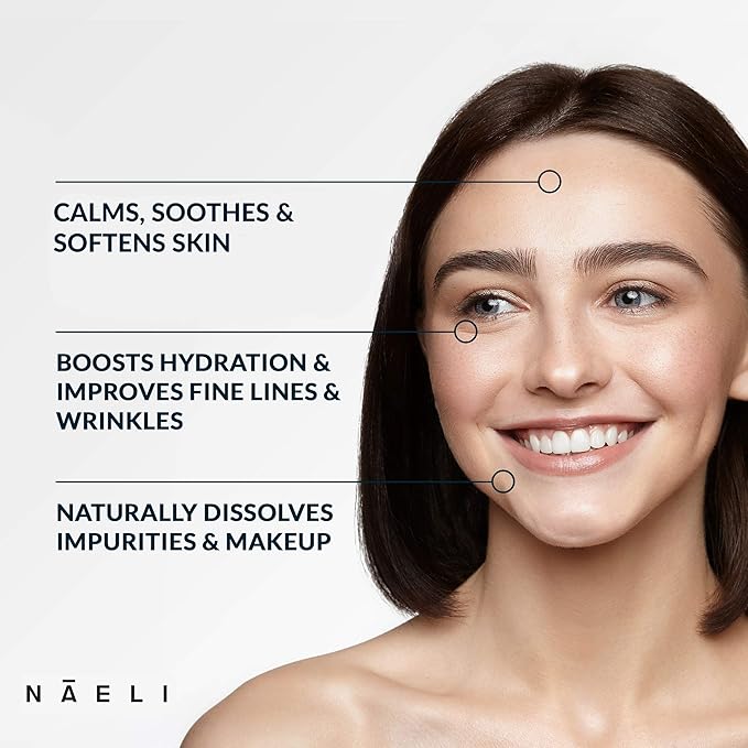 Gentle Face Cleanser - All Natural Anti Aging Vitamin C Face Wash for Sensitive & Dry Skin with Hyaluronic Acid & Antioxidants - Vegan & Cruelty Free, 4 oz