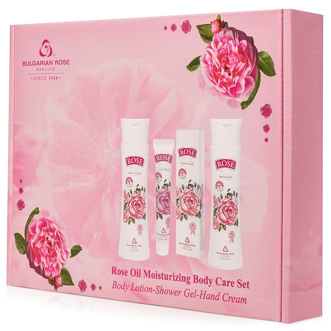 Bulgarian Rose Oil Moisturizing Body Care