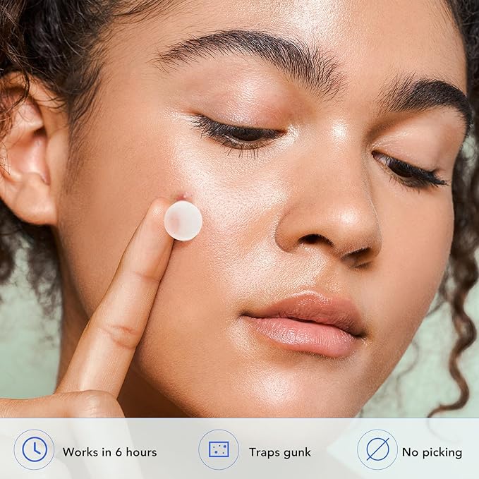 Pimple Patches for Face,Acne Patches for Face,Pimple Patch,Zit Patches,Hydrocolloid Blemish Patches for Covering Zits ,with Salicylic Acid,Tea Tree oil & Calendula oil (106 Counts, Count, 106.0)