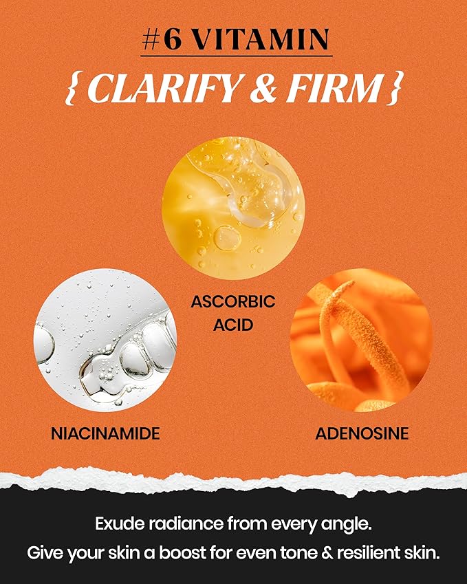 LINDSAY Vitamin Modeling Mask Cup Pack - Korean Skin Care Face Mask Modeling Pack – Single-Use Soothing Moisturizing Face Mask w/Spatula Spoon – Spa Facial Peel-off Mask (6 ea, 0.36 lb)