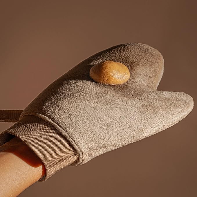 EcoTools Good Tan Full-Body Tanning Mitt, For Self-Tan Application, Use Self Tanning Mitt With Tanning Mousse, Lotions, & Tanning Waters, Eco Friendly Self Tan Mitt, Vegan, & Cruelty-Free, 1 Count