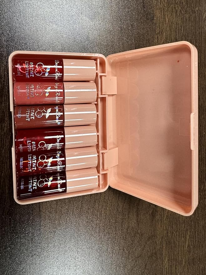 Eakroo 6 Colors Cherry Lip Tint Stain Set, Lip
