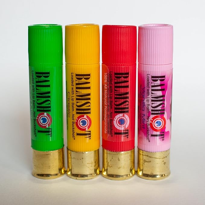 BALMSHOT Lip Balm 4 Pack