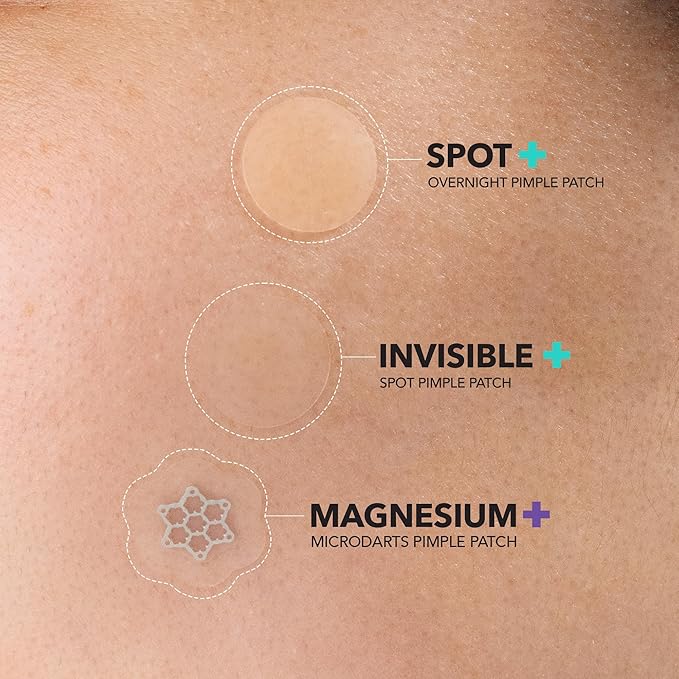 FreeGo Hydrocolloid Acne Patches for Face, Large Pimple Patches for Breakouts, Zit, Blemish Spot, Facial Stickers, Korean Pimple Patches