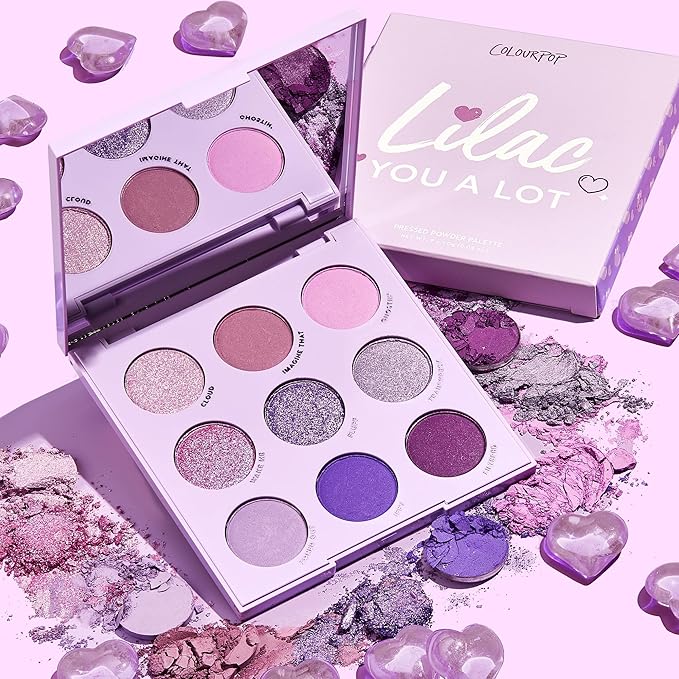 Colourpop Lilac You A Lot Shadow Palette - Formula () 0.3 oz
