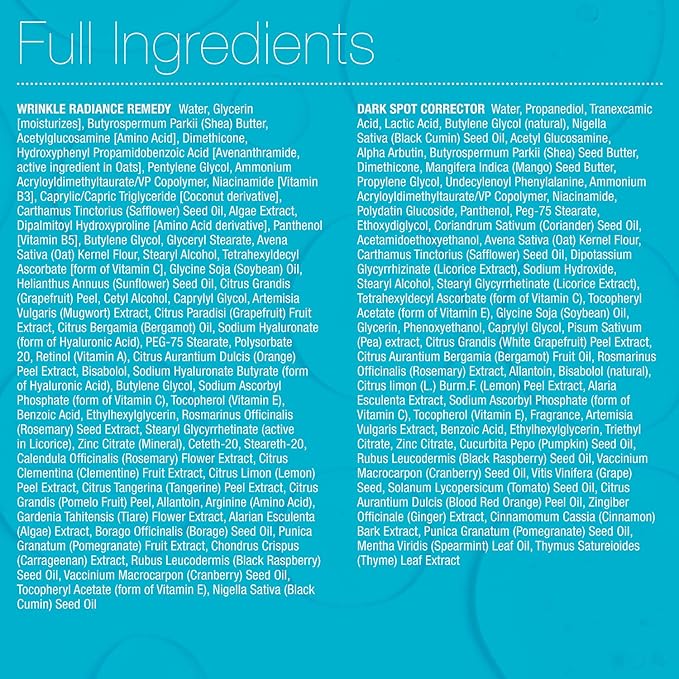 MD Complete Dark Spot Duo Professional Dermatologist Skin Rejuvenation including Dark Spot Corrector 1.0 Fl Oz and Wrinkle & Radiance Remedy PLUS 1.0 Fl Oz | Set of Two