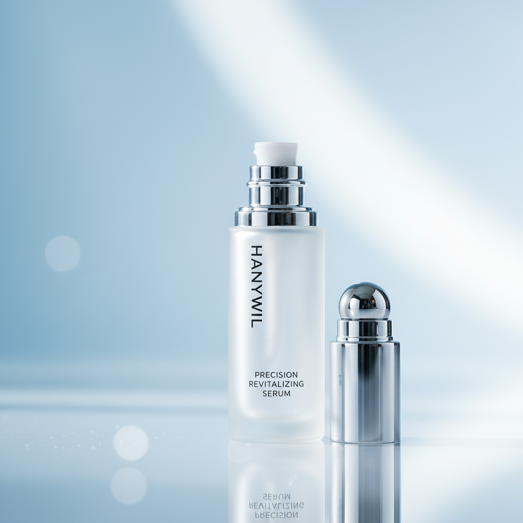 HANYWIL Dark Spot Remover Serum — Niacinamide and Vitamin C face and body corrector with roller applicator for bright, even-toned skin.