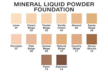 Jolie Liquid Powder Mineral Foundation, Super Silky Hydrating