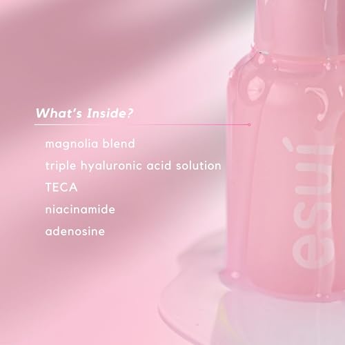 Esuí Magnolia Hydro Glow Serum - Daily Hydrating Serum For Dry Skin, Korean Skincare by Esui, 30ml, 1 fl oz