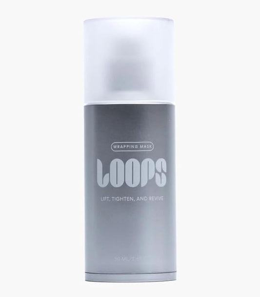 LOOPS Wrapping Mask - Lifts and Firms Skin - Anti-Aging Skincare - Collagen Face Masks - Skin Tightening Facial - Collagen Night Wrapping - Collagen's Mask's Overnight - Overnight Face Mask
