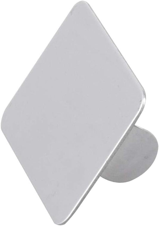 AKOAK 2 Pcs Stainless Steel Square Palette Mini