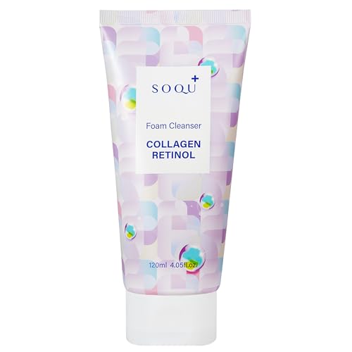 Firming Collagen Face Wash with Retinol – Korean Skincare Cleanser for Radiant, Youthful Skin – Made in Korea – 120ml