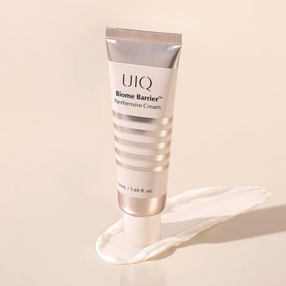 UIQ Moisture Barrier Panthensive Cream, Intensive Hydrating Face Moisturizer for Dry & Sensitive skin, DexPanthenol, Ceramide for skin barrier, Non Comedogenic, Korean Skincare 1.69 fl.oz./50ml