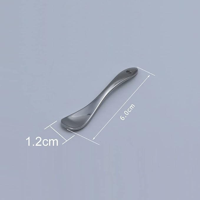 3 Pieces Zinc Alloy Makeup Spatula Eye Cream