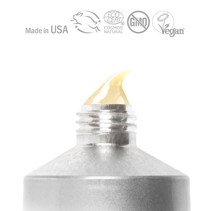 Hurraw! Balmtoo Squeezable Balm, Unscented: Thick Organic.