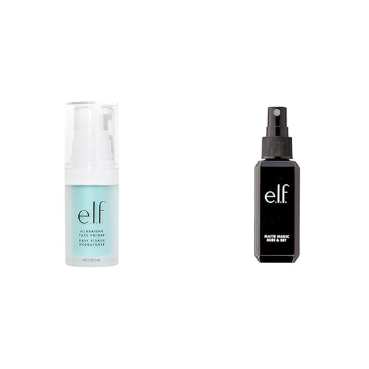 e.l.f Hydrating Face Primer, Lightweight, Long Lasting, Creamy, Mattifying, Revitalizes