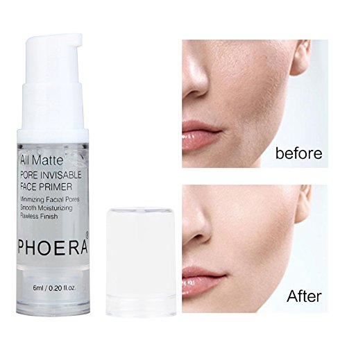 2 Pcs PHOERA Setting Powder and Face Primer, makeup primer)