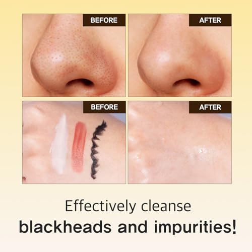 eyeNlip Ceramide Lemon Cleansing Foam 3.3fl oz - Creamy Daily Cleanser with Fruit Extracts and Ceramide NP for Soft, Fresh Skin, Korean Skin Care