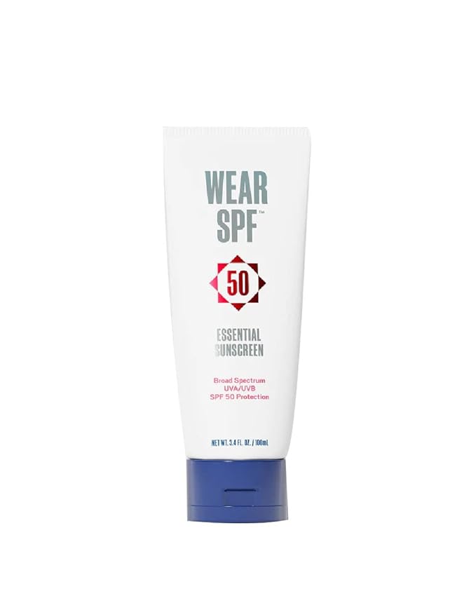 Essential Sunscreen SPF 50 Broad Spectrum Hybrid Lotion for Face and Body with Zinc Oxide to Reflect Harmful UVA/UVB Rays,3.4 oz