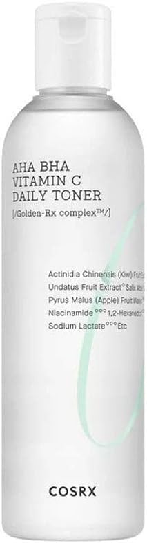 COSRX ABC Daily Toner, Korean Toner for Day & Night with AHA, BHA, & Vitamin C, Refreshing Exfoliating Toner for Clean Radiant Skin, Korean Skin Care, 280ml / 9.46 fl.oz