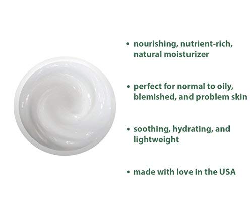 Raya Ultra-Light Seaweed Cream (304) | Anti-Aging Moisturizer for Oily, Break-Out Skin | Hydrating Face Cream Reduces Fine Lines, Wrinkles | Best Facial Moisturizer for Dry, Aging Skin | Controls Oil