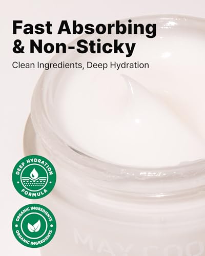 MAY COOP Raw Moisturizer Face Cream – Daily Hydrating Cream with Maple Sap for Deep Hydration, Softening & Nourishing - Korean Skincare, Vegan Clean Beauty, 2.8oz.