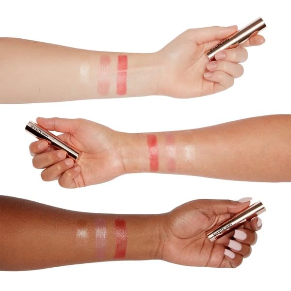 goop Beauty Lip Balm Trio | Clean Moisturizer for Chapped, Cracked & Dry Lips | Clear, Peony, & Tomato | Tinted for Sheer Color | Petroleum Free | 0.16 fl oz Each