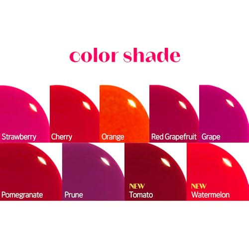 ETUDE Dear Darling Water Tint - Cherry Ade | Pretty Cherry Color Lip Stain with Fruity Fragrance, Lightweight, Moisturizing & Non-Sticky Korean Lip Stain