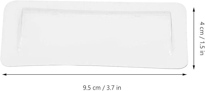 FOMIYES 30pcs Lip Balm Pouches Clear