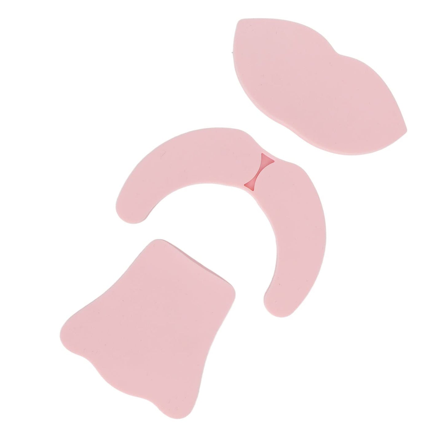 gernie 3Pcs Mask Mold Set Face Maker Tool Accessory for Facial for Mask Machine Accessories Lip for Mask Mold for Facial for Mask Machine Mold Machine Maker Nasal for Mask Masks