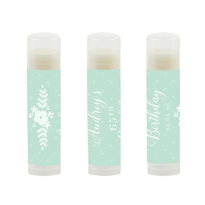 Andaz Press Personalized Milestone Birthday Party Green,