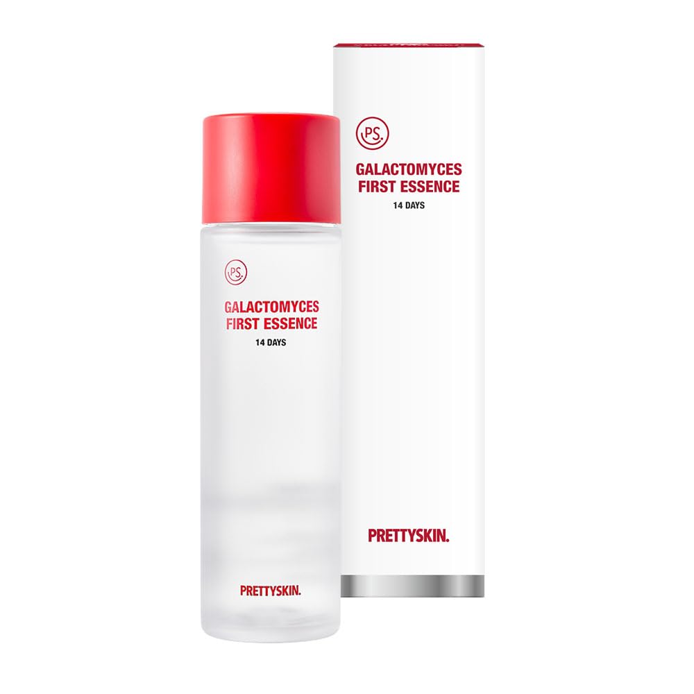 PRETTYSKIN Pure Galactomyces Essence 96.6% – Nourishing & Hydrating Korean Skincare for Healthy, 14-Day Intensive Care 5.07fl.oz.