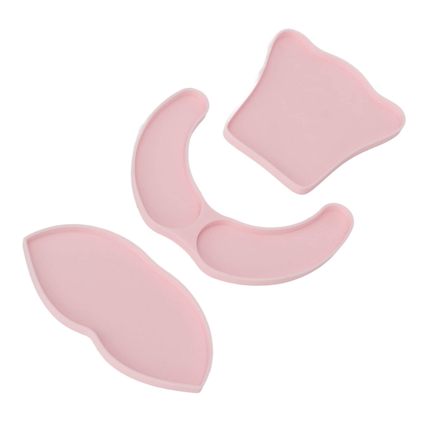 gernie 3Pcs Mask Mold Set Face Maker Tool Accessory for Facial for Mask Machine Accessories Lip for Mask Mold for Facial for Mask Machine Mold Machine Maker Nasal for Mask Masks