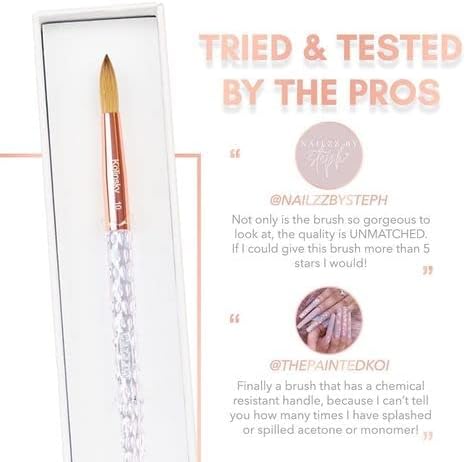 Kiara sky 100% kolinsky acrylic