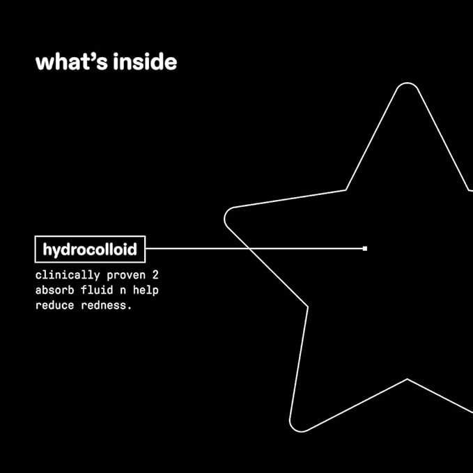 Starface World Black Star Hydrocolloid Pimple Patches Big Pack (96 ct), Lift Off Pore Strips for Blackheads and Clogged Pores (8 ct), and Earth Star Hydrocolloid Pimple Patches Big Pack (96 ct)