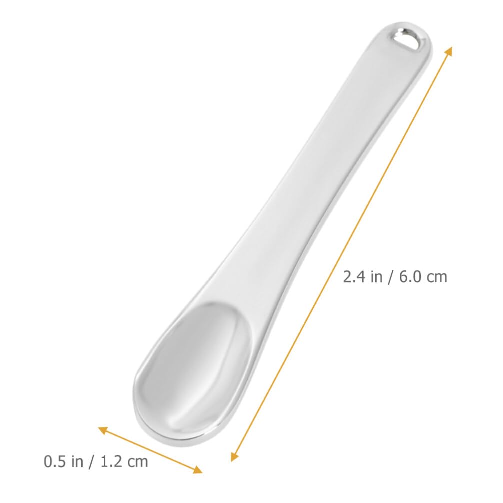 10pcs Cosmetic Spatula Makeup Tool for Facial Masks Creams Eye Creams Smooth Easy to Clean Flexible Application with Hanging Hole Skincare Beauty Spatulas