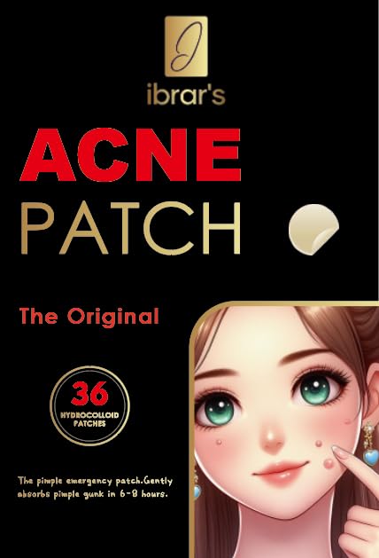 Ibrar's Acne/Pimple Patches, Invisible Hydrocolloid, Pack