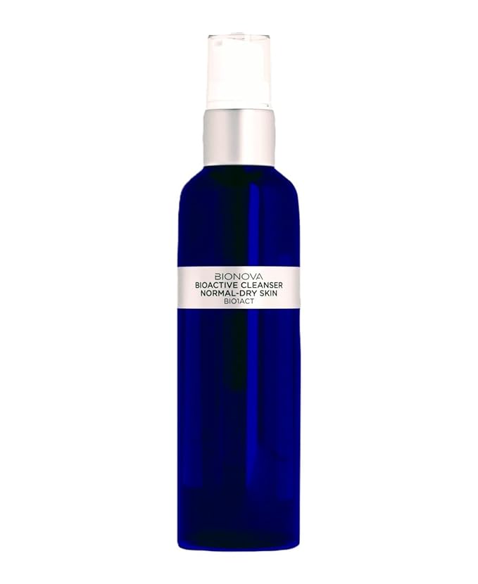 Bioactive Facial Cleanser Treatment for Normal to Dry Skin - Non-Foaming Face Wash Provides a Gentle Deep Clean (4.5 fl oz)