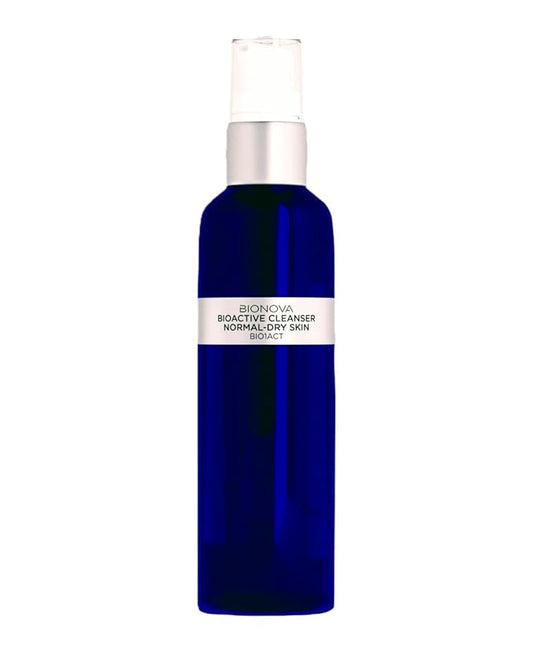 Bioactive Facial Cleanser Treatment for Normal to Dry Skin - Non-Foaming Face Wash Provides a Gentle Deep Clean (4.5 fl oz)