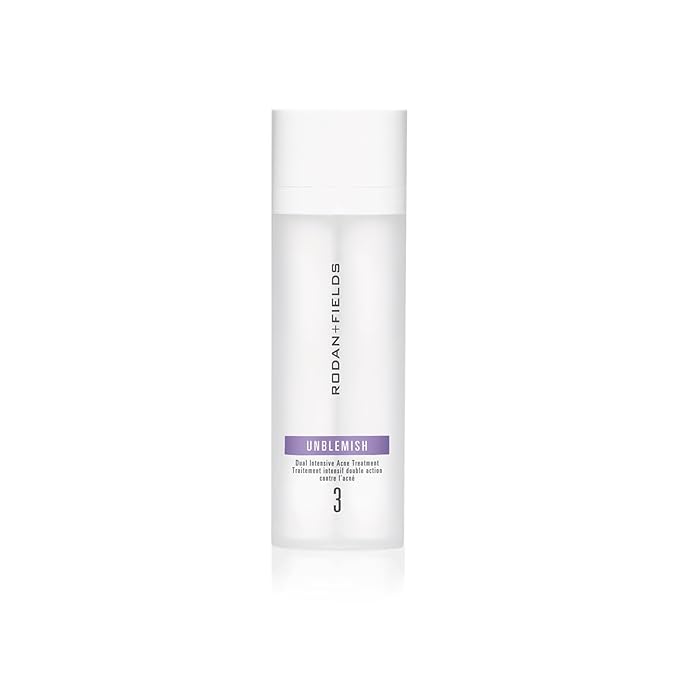 Rodan + Fields Unblemish Dual Intensive Acne Treatment | 0.76 Fl Oz | Targets Blemishes | Benzoyl Peroxide & Ceramides