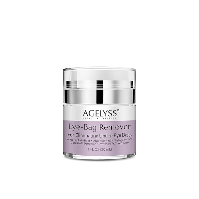 Eye-Bag Cream - Deep Hydration - Puffiness, Dark Circles, and Wrinkles - Paraben-Free, Cruelty-Free, Vegan - 1 FL OZ